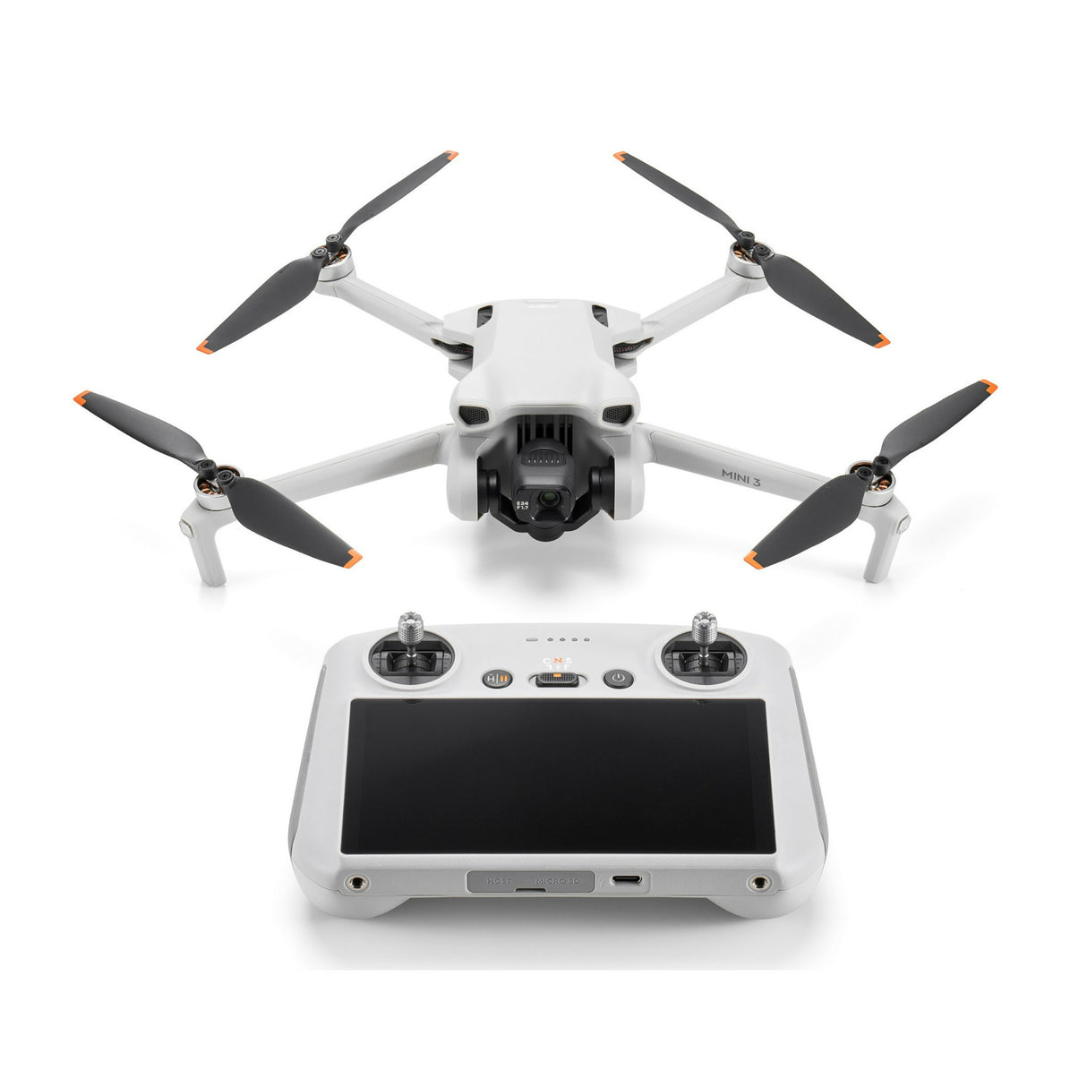 DJI Mini 3 Camera Drone with DJI RC Remote Controller (Fly More Combo)