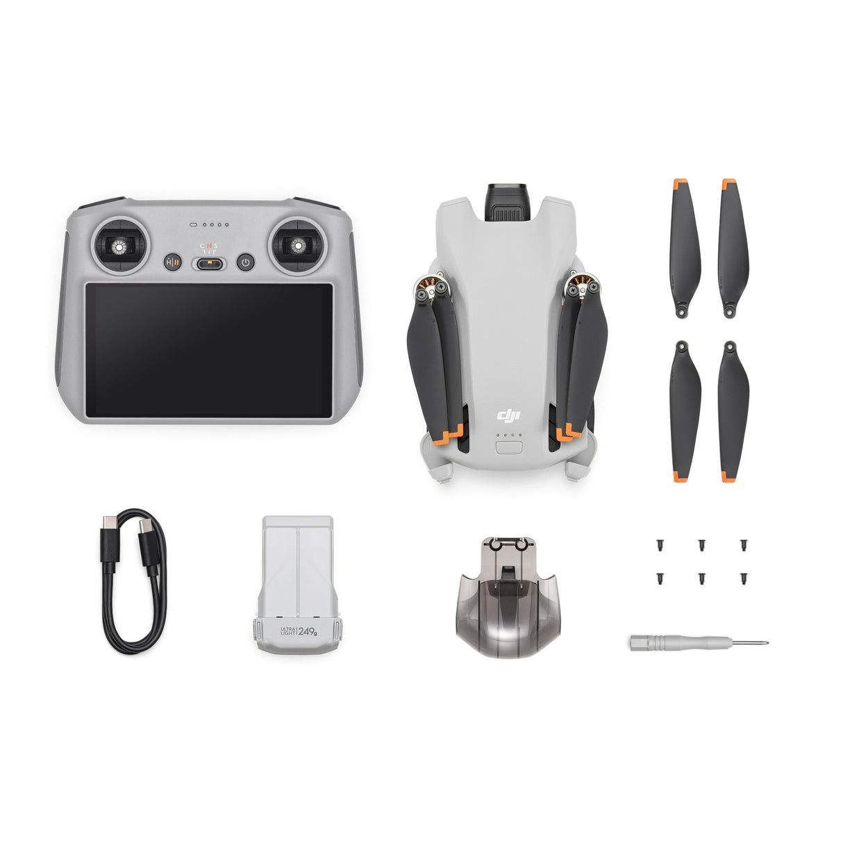 DJI Mini 3 Camera Drone with DJI RC Remote Controller