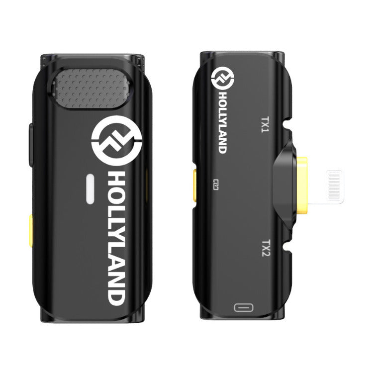 Hollyland Lark C1 Solo 2.4GHz Wireless Microphone System with Connector for iOS Devices (Black)