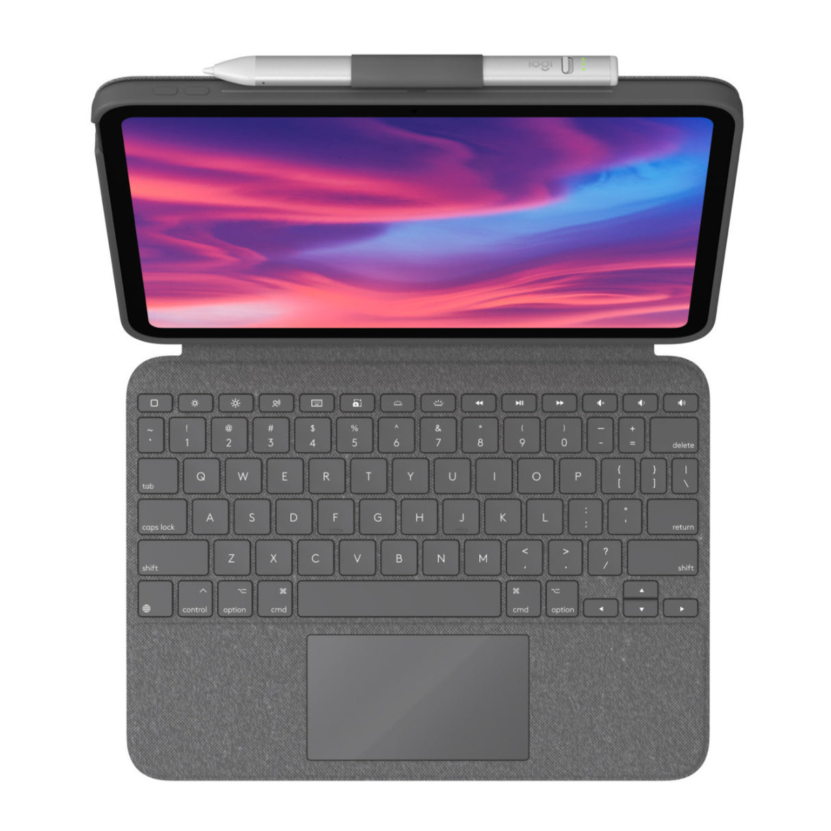 Logitech Combo Touch Backlit Keyboard Case for 10th Gen 10.9-inch iPad (Oxford Gray)