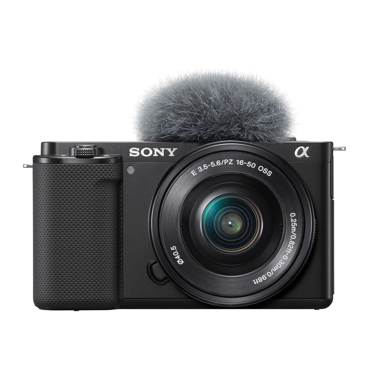 Sony Alpha ZV-E10 APS-C Mirrorless with 16-50mm Lens (Black) Bundle with Content Creator Kit
