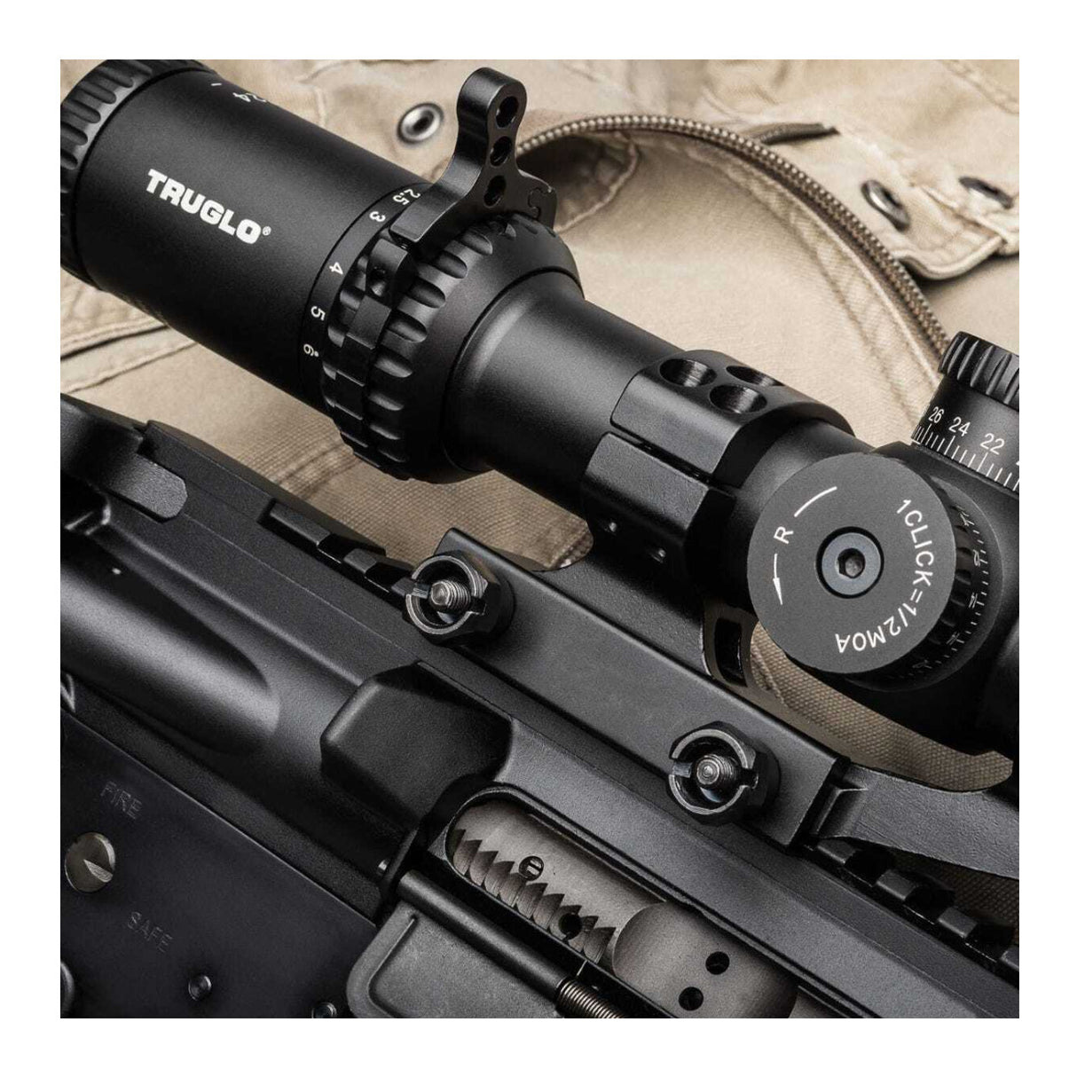 TruGlo OMNIA 30mm 1-4x Precision Rifle Scope