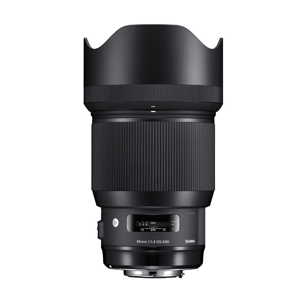 Sigma 85mm f/1.4 DG HSM Art Lens for Nikon F with USB Dock, Camera Bag and 64GB Memory Cards