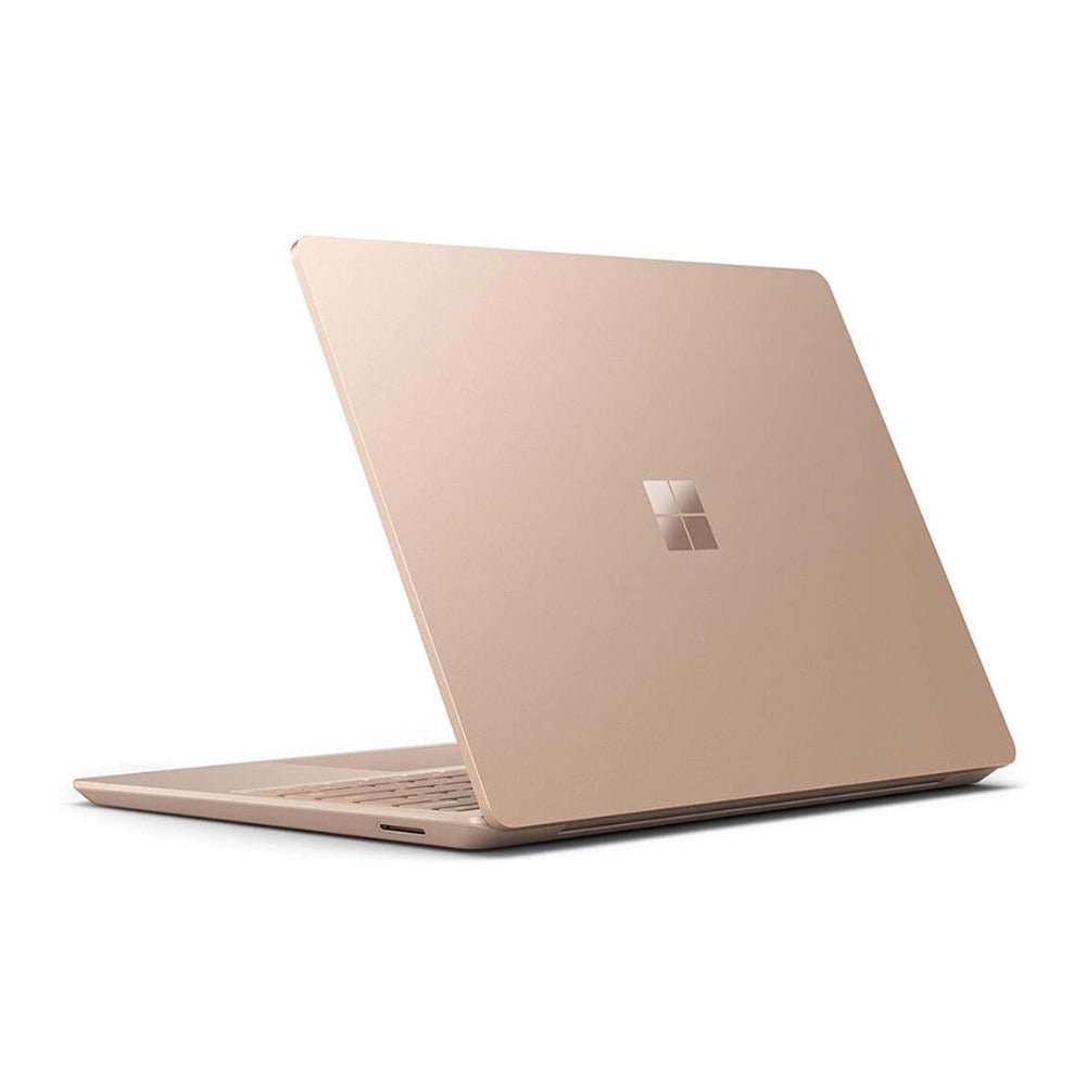 Microsoft Surface Go Laptop 12.4" Touch Laptop, Intel Core i5-1035G1, 8GB RAM, 128GB SSD, Windows 10 Pro, Sandstone (Certified Refurbished)