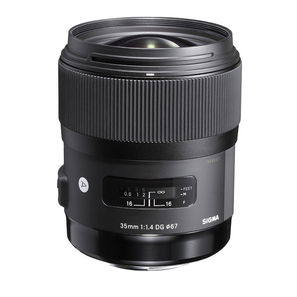 Sigma 35mm f/1.4 DG HSM ART Lens for Canon EF with USB Dock AND 64GB Extreme PRO SD Card Bundle