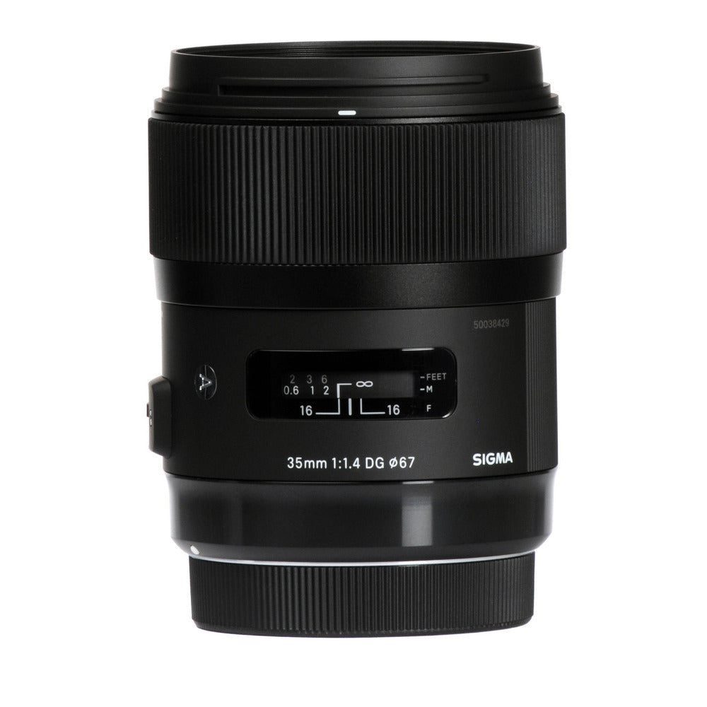 Sigma 35mm f/1.4 DG HSM ART Lens for Canon EF with USB Dock AND 64GB Extreme PRO SD Card Bundle