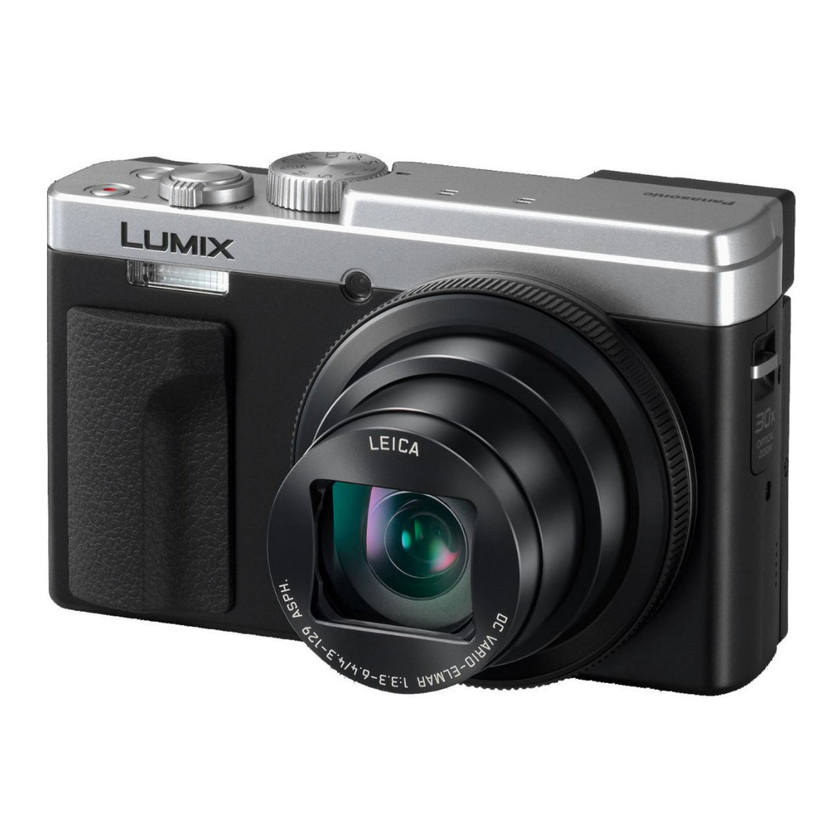 Panasonic DC-ZS80 Travel Zoom Lens Digital Camera with 3-Inch OLED Screen (Silver)