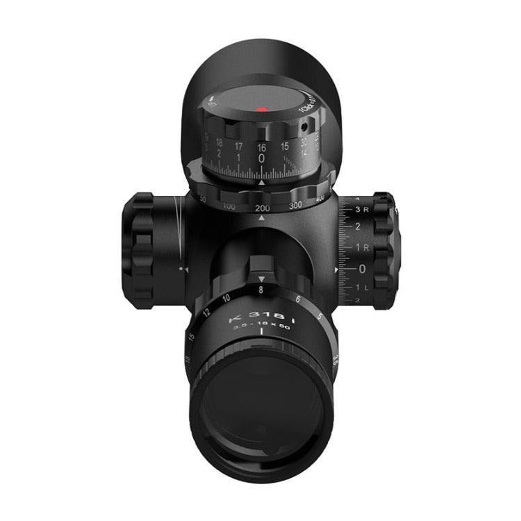 SWAROVSKI OPTIK KAHLES K318i 3.5-18x50i Riflescope with Left-Side Windage (SKMR3 Reticle)