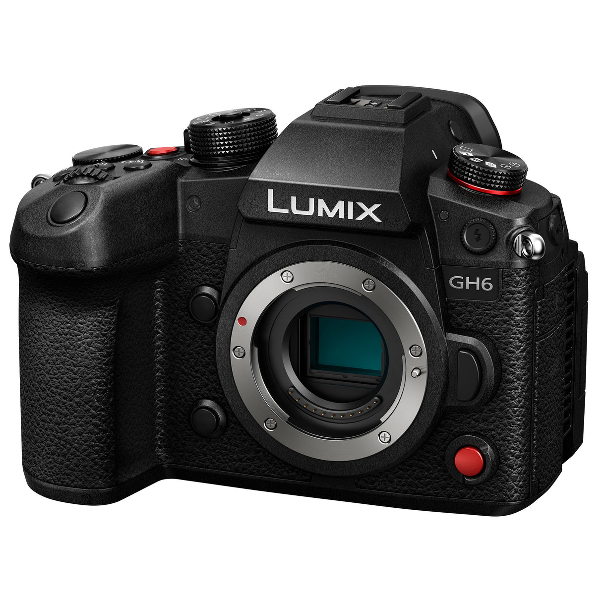 Panasonic LUMIX GH6 Mirrorless Camera Body, 25.2MP (Certified Refurbished)