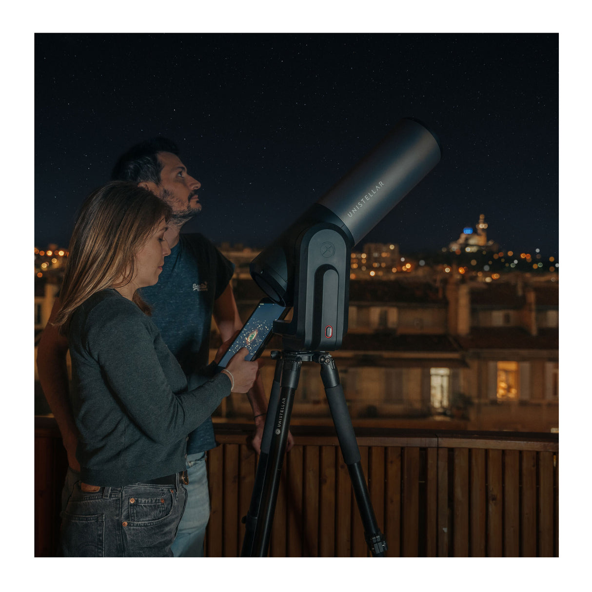 Unistellar eQuinox 2 Smart Telescope for Light Polluted Cities with Unistellar Telescope Backpack