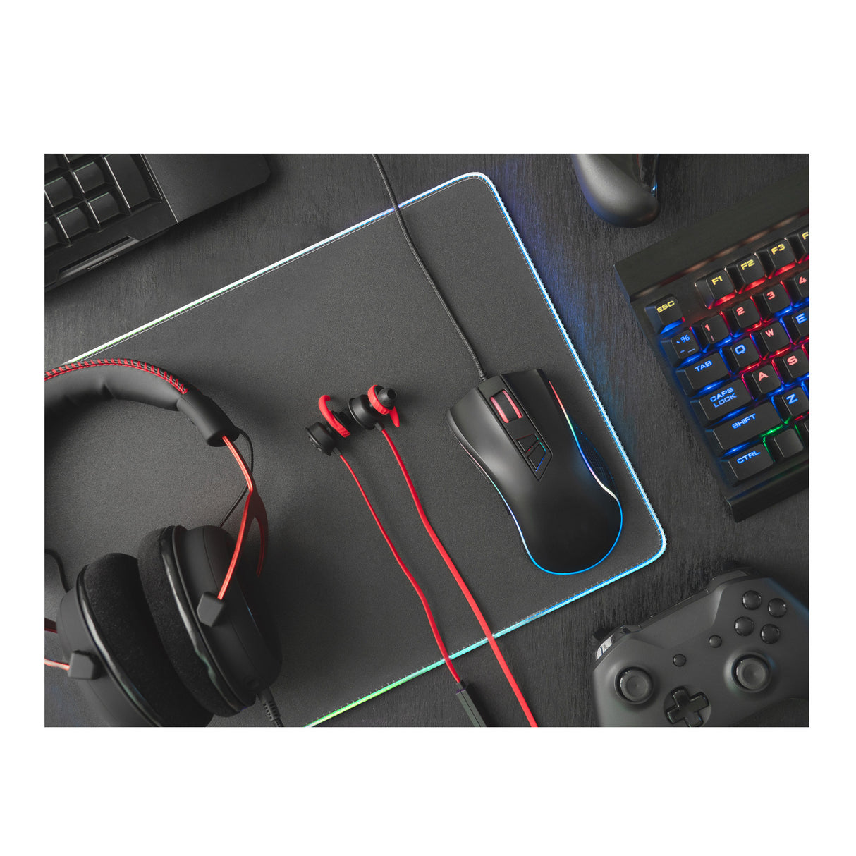 Kratos Power Gaming RGB Gaming Mouse Pad