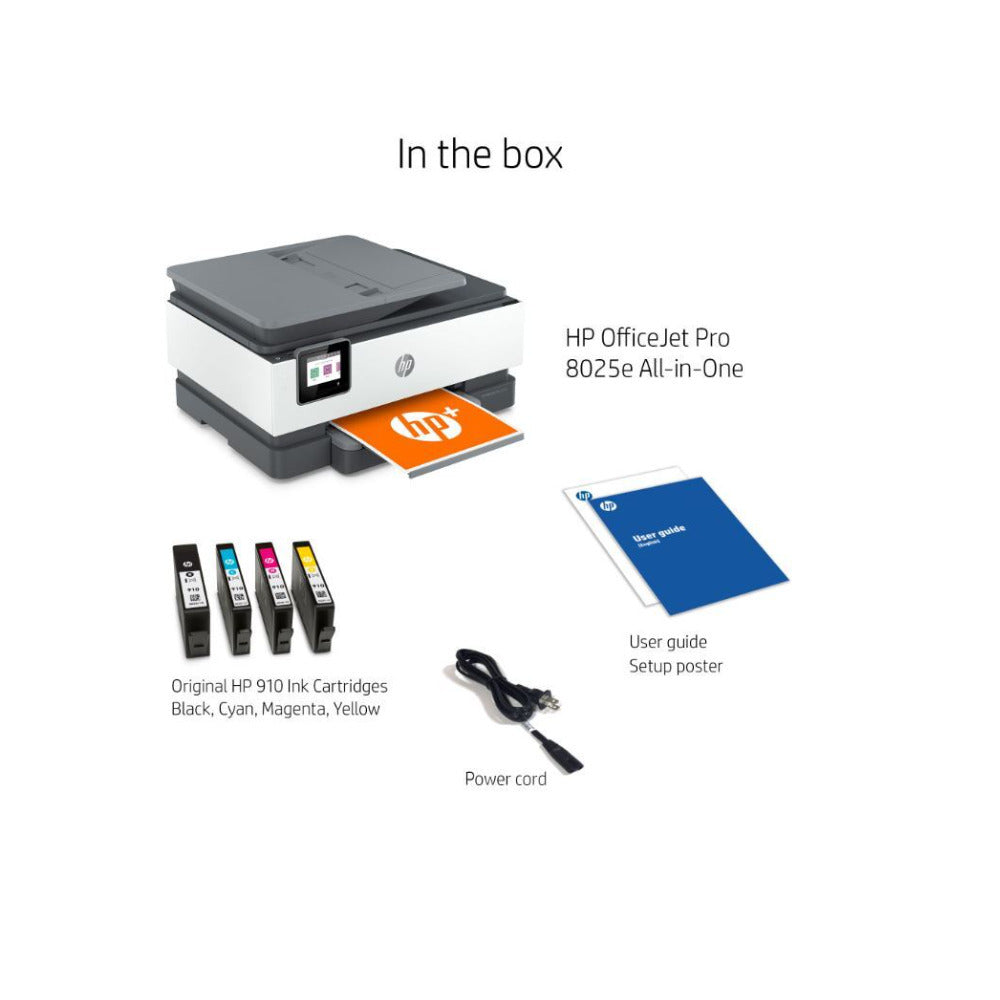 HP OfficeJet Pro 8025e Inkjet Multifunction Printer