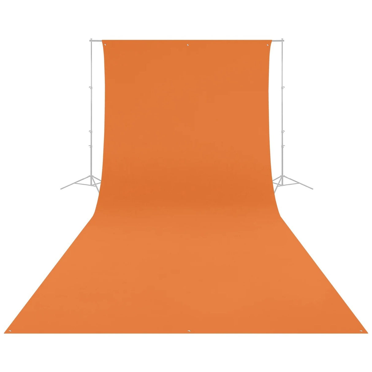 Westcott Wrinkle-Resistant, Machine-Washable Backdrop (Tiger Orange, 9 x 10 Feet)