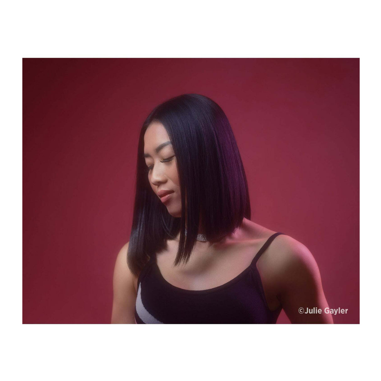 Westcott X-Drop Pro Wrinkle-Resistant Backdrop (Dark Pink, 8 x 8 Feet)