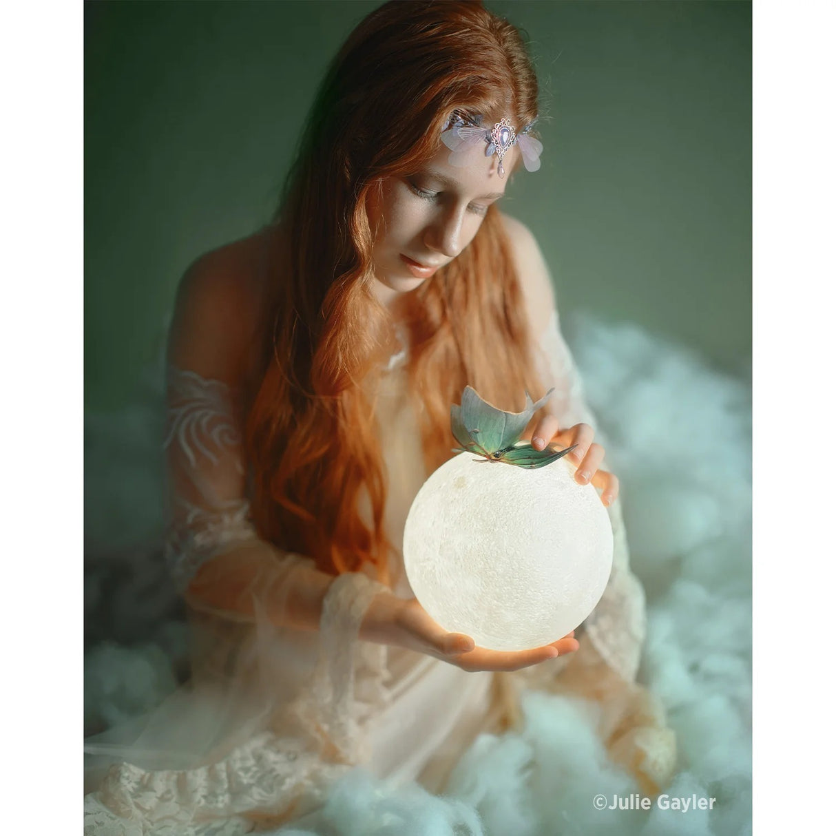 Westcott Wrinkle-Resistant, Machine-Washable Backdrop (Light Moss Green, 9 x 10 Feet)