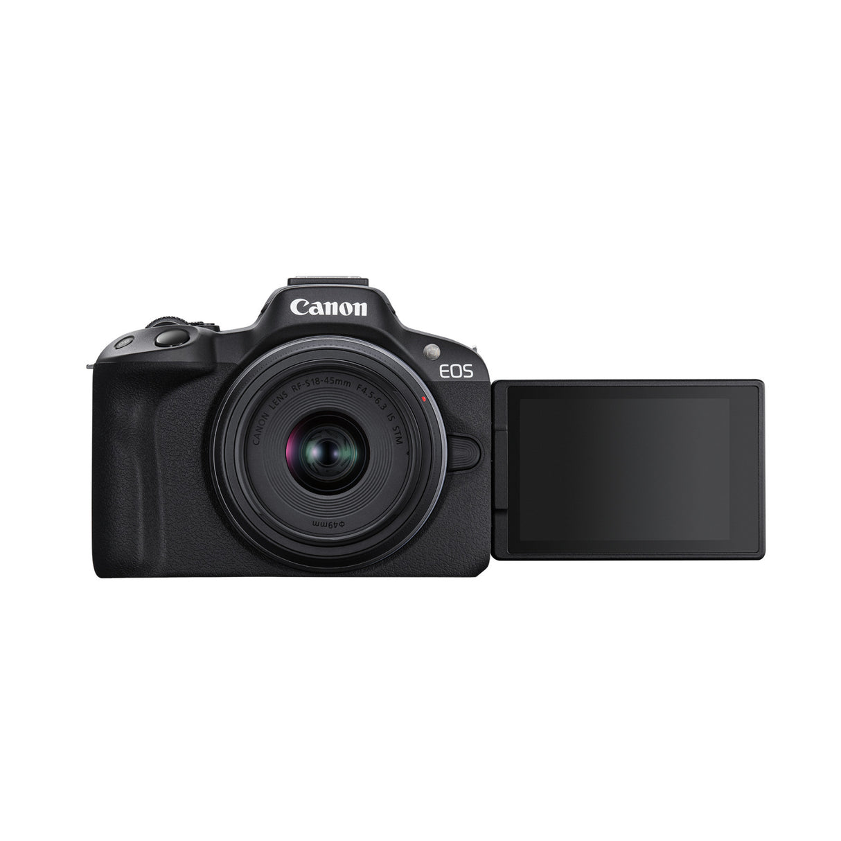 Canon EOS R50 Mirrorless Camera with 18-45mm Lens (Black)