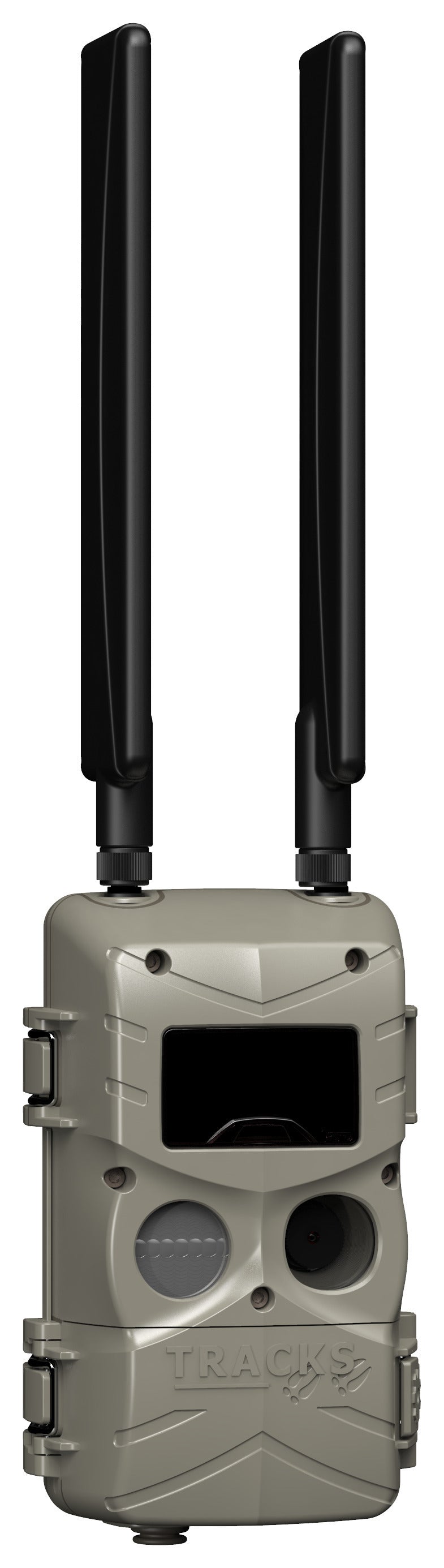 Cuddeback Tracks Black Flash Standalone Cell Camera with Power Bank, 32 BG Memory Card Bundle