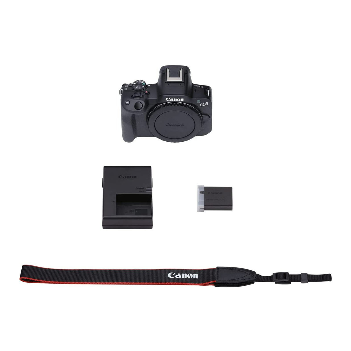 Canon EOS R50 Mirrorless Camera with 24.2 Megapixel CMOS Sensor, Dual Pixel CMOS AF II (Black)
