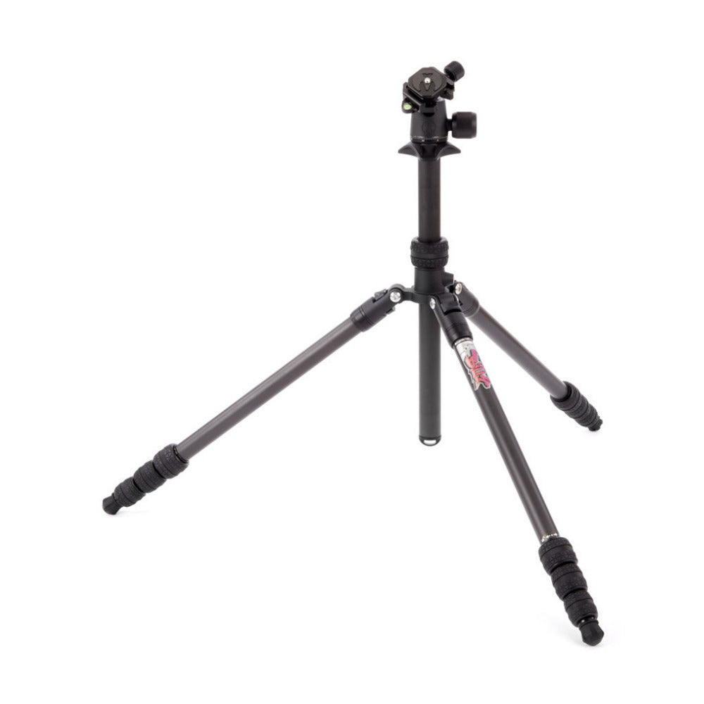 3 Legged Thing Punks Billy 2.0 Carbon Fiber Travel-Friendly Tripod Kit (Black)