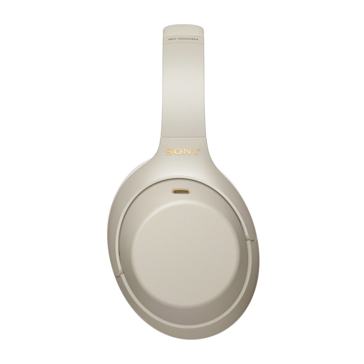 Sony WH-1000XM4 Wireless Noise Canceling Over-Ear Headphones (Silver) Bundle with Keychain Finder