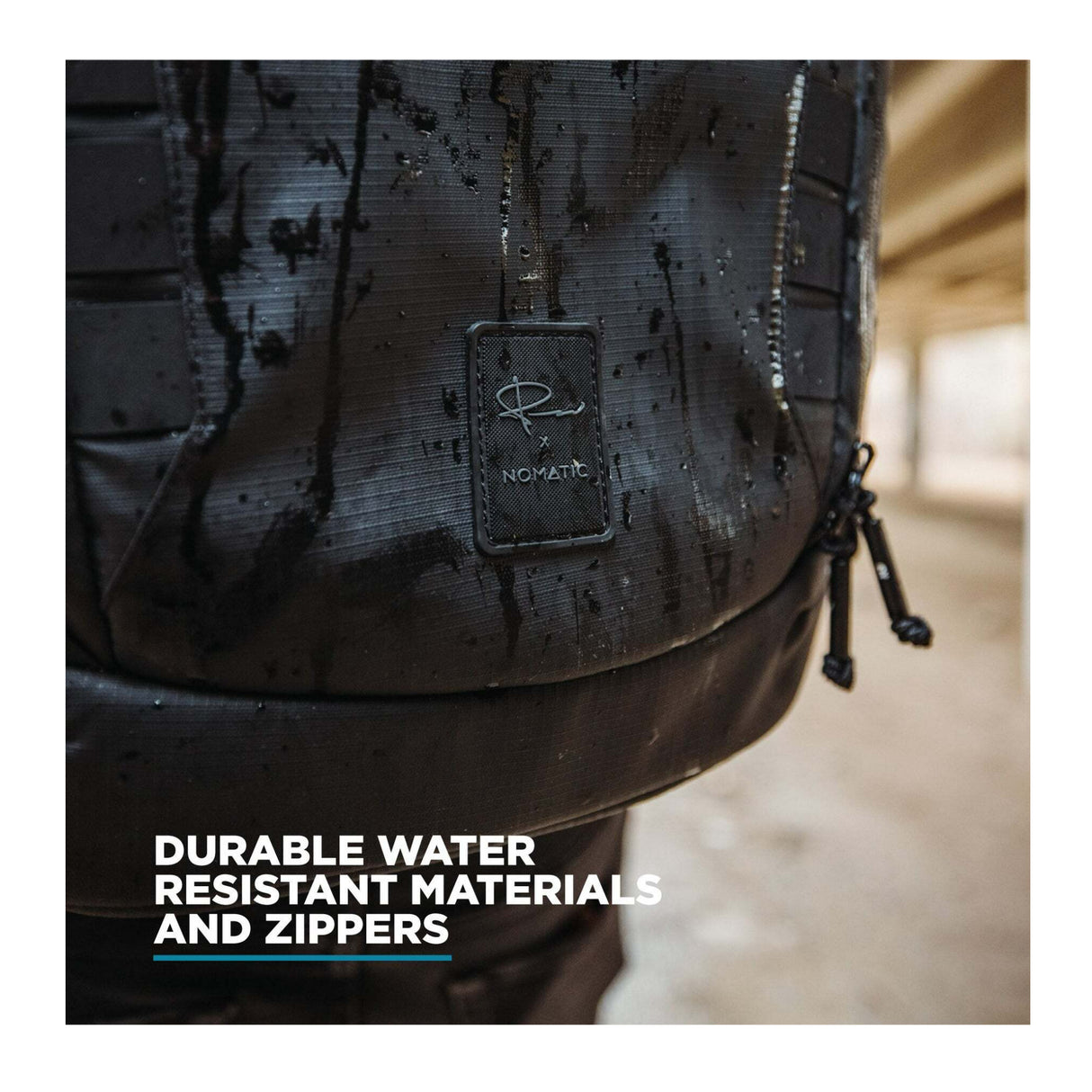 Nomatic Mckinnon 25L Durable Camera Backpack with Two Small Cube Divider (Black)