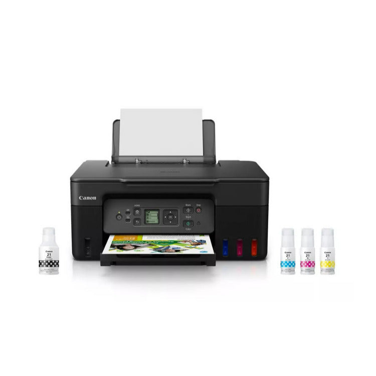 Canon PIXMA G3270 MegaTank All-in-One Wireless Color Printer with Integrated Ink Tanks (Black)