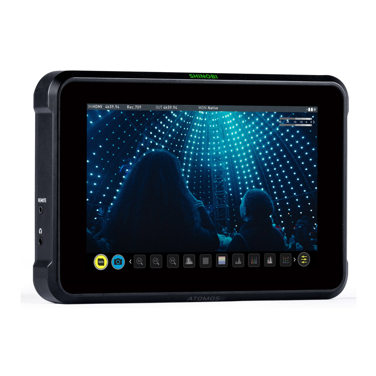 Atomos Shinobi 7-Inch 4K HDMI HDR Photo and Video Monitor w/Accessory Kit, Hard Drive Bundle