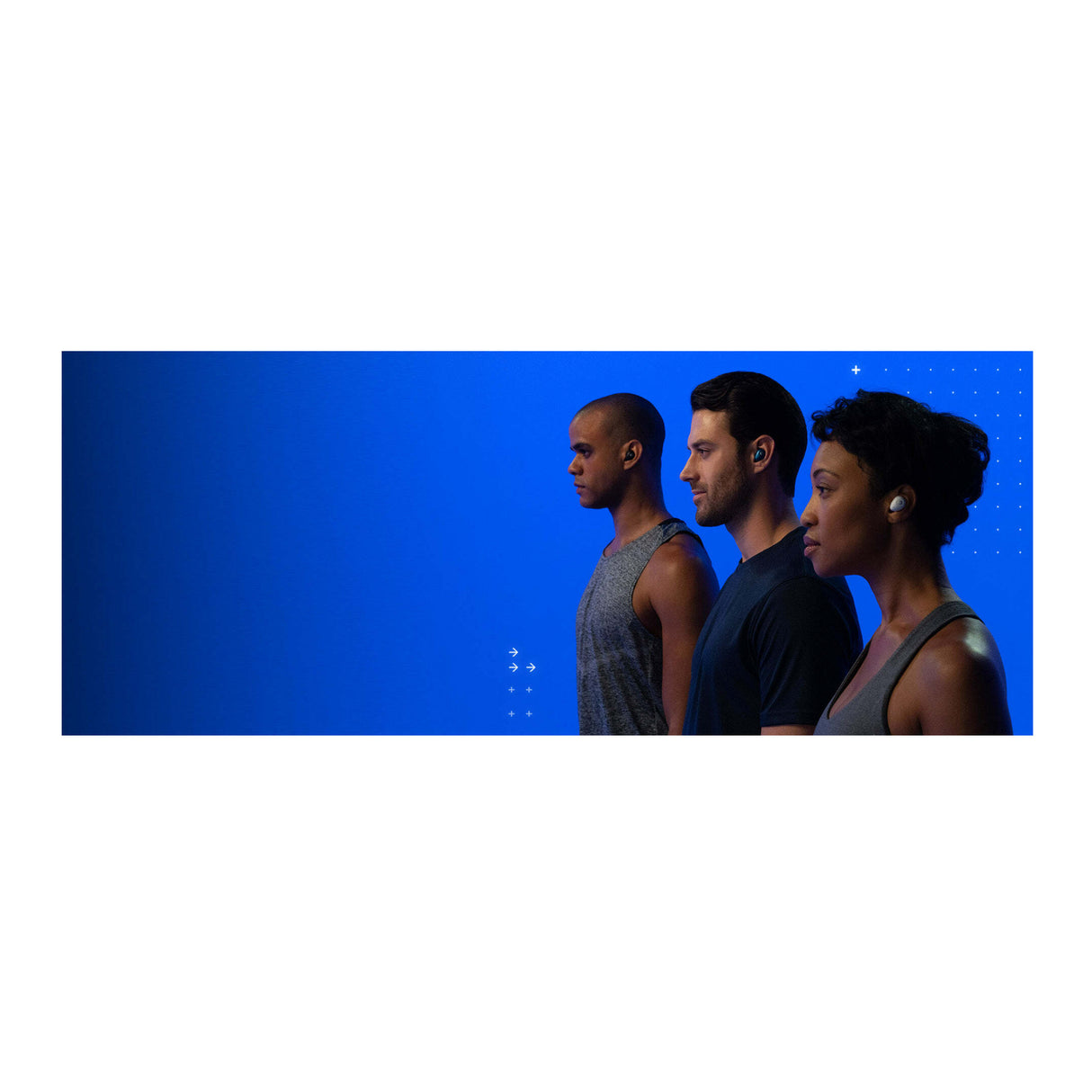 Raycon Fitness Bluetooth Earbuds (Frost White)