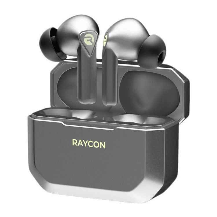Raycon Gaming Bluetooth True Wireless Earbuds (Jet Silver)