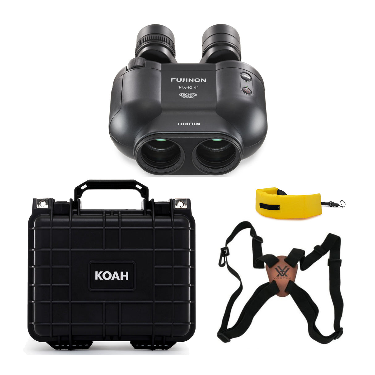 Fujifilm TS-X 1440 Techno Binoculars with Strap, Harness Strap and Hard Case