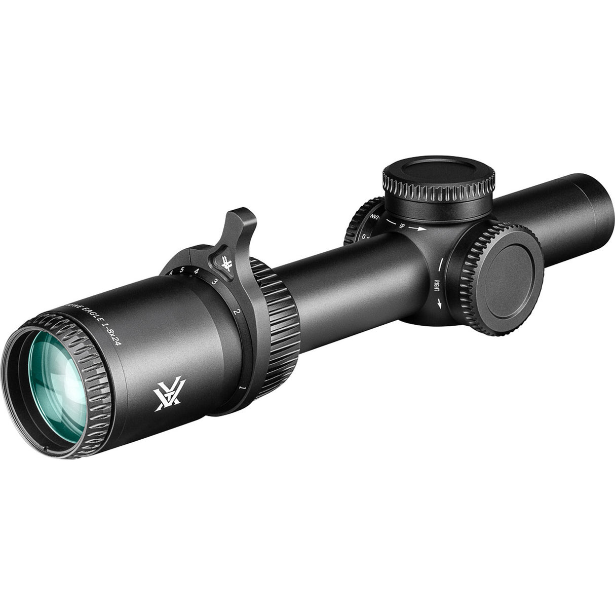 Vortex Strike Eagle® 1-8x24 FFP EBR-8 MOA Riflescope with Cantilever Mount