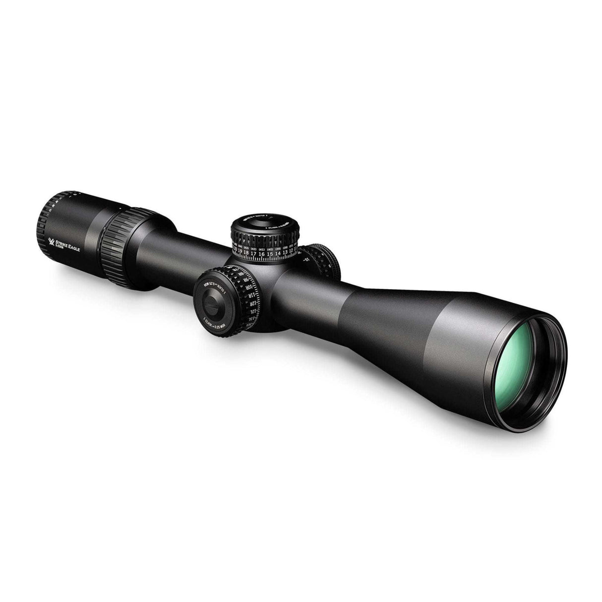 Vortex Strike Eagle 5-25x56 Riflescope with FFP EBR-7C MOA Reticle w/Rings, Hat & Riflescope Tube