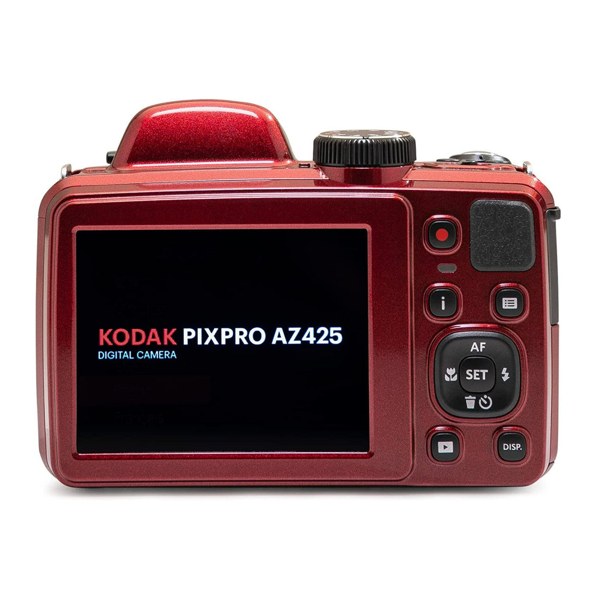Kodak PIXPRO AZ425 Astro Zoom 20MP Camera with 42x Zoom (Red) with Accessory kit
