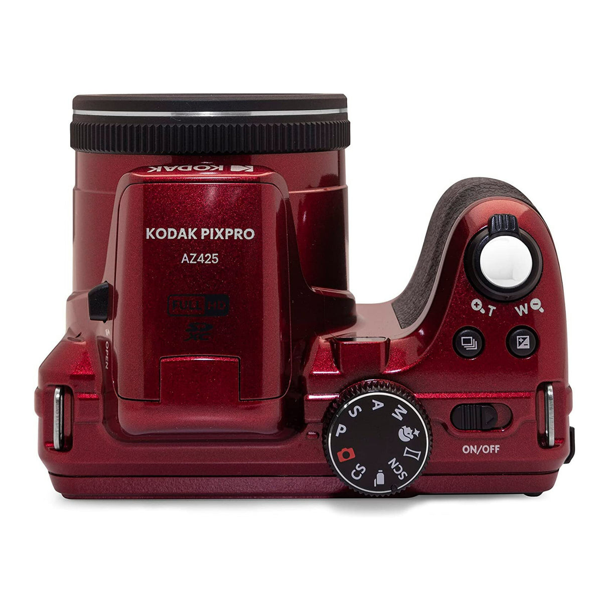 Kodak PIXPRO AZ425 Astro Zoom 20MP Camera with 42x Zoom (Red) with Accessory kit