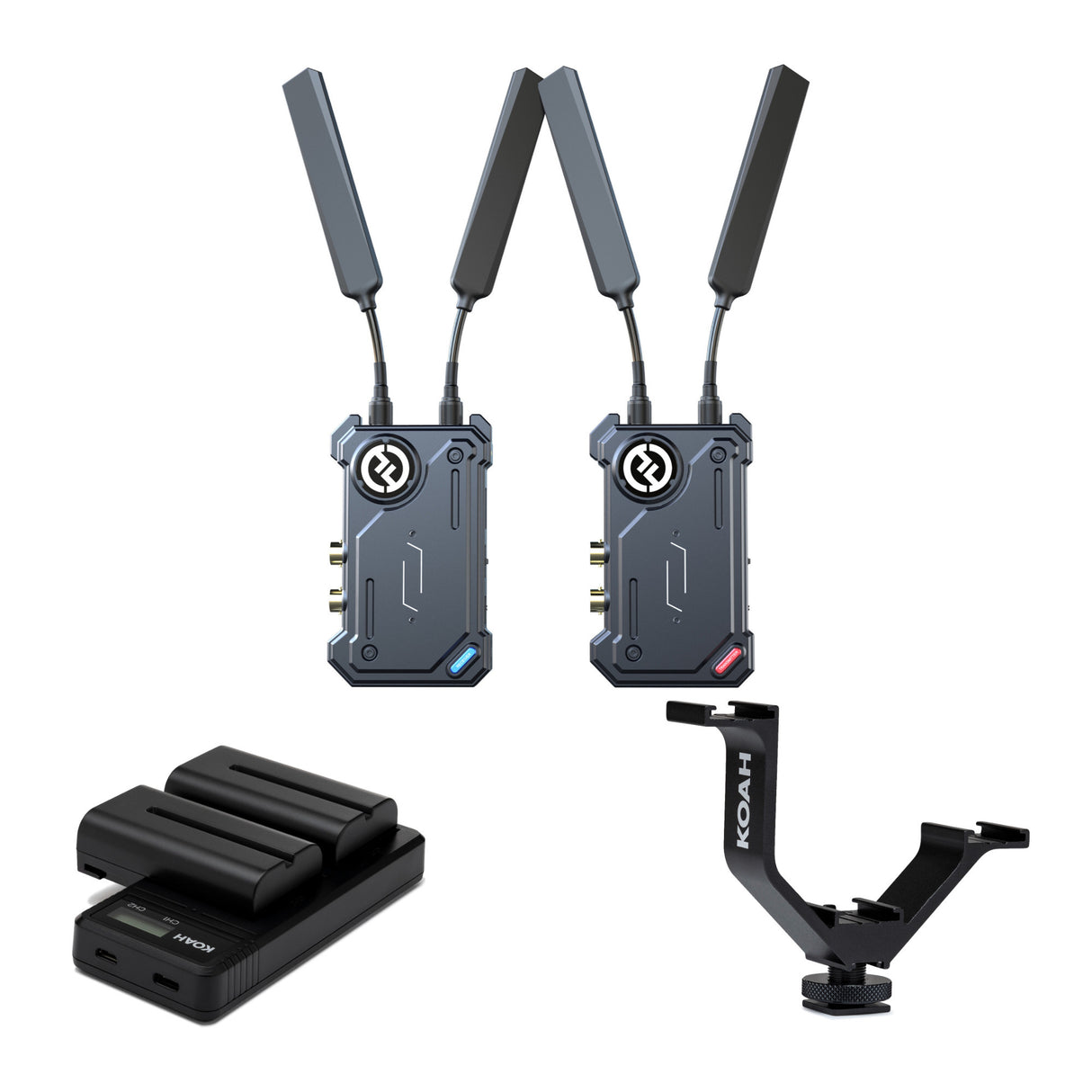 Hollyland Cosmo C1 Wireless SDI/HDMI Transmission System with 2-Pack Battery and Charger