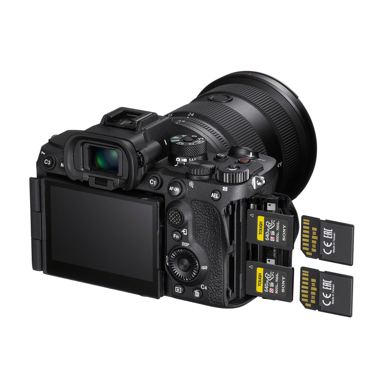 Sony Alpha 7R V Full-Frame Mirrorless Lens Camera Body with SD Cards Bundle