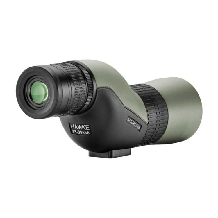 Hawke Nature-Trek 13-39x56 Spotting Scope with Window Mount (Green and Black)