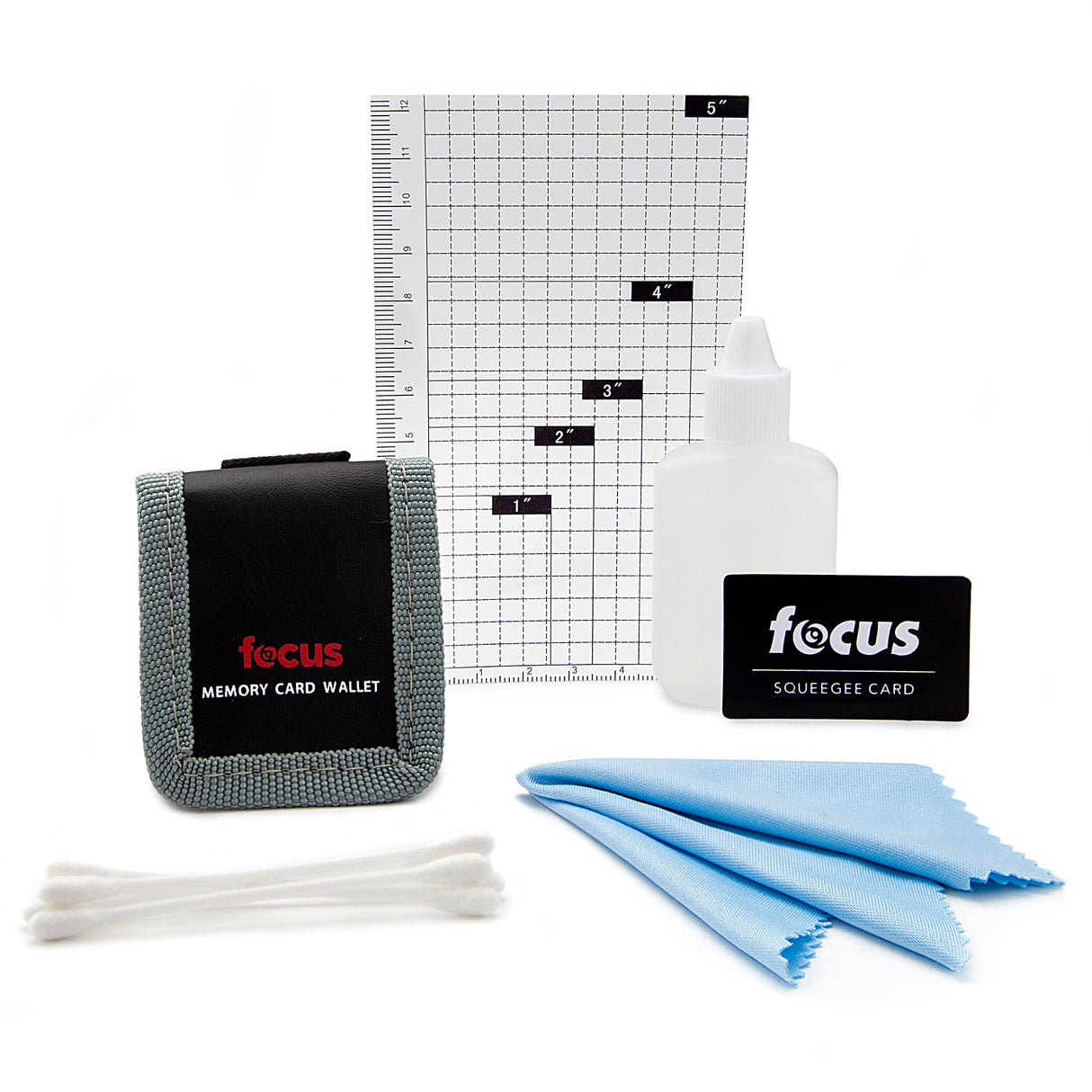 Focus Camera 5-Piece Digital Camera Cleaning and Accessory Kit