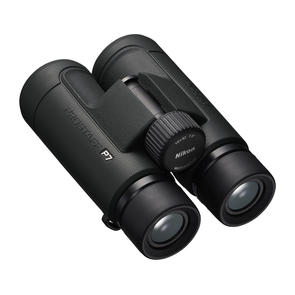 Nikon Prostaff P7 10x42 Binoculars with Hat and Accessory Bundle