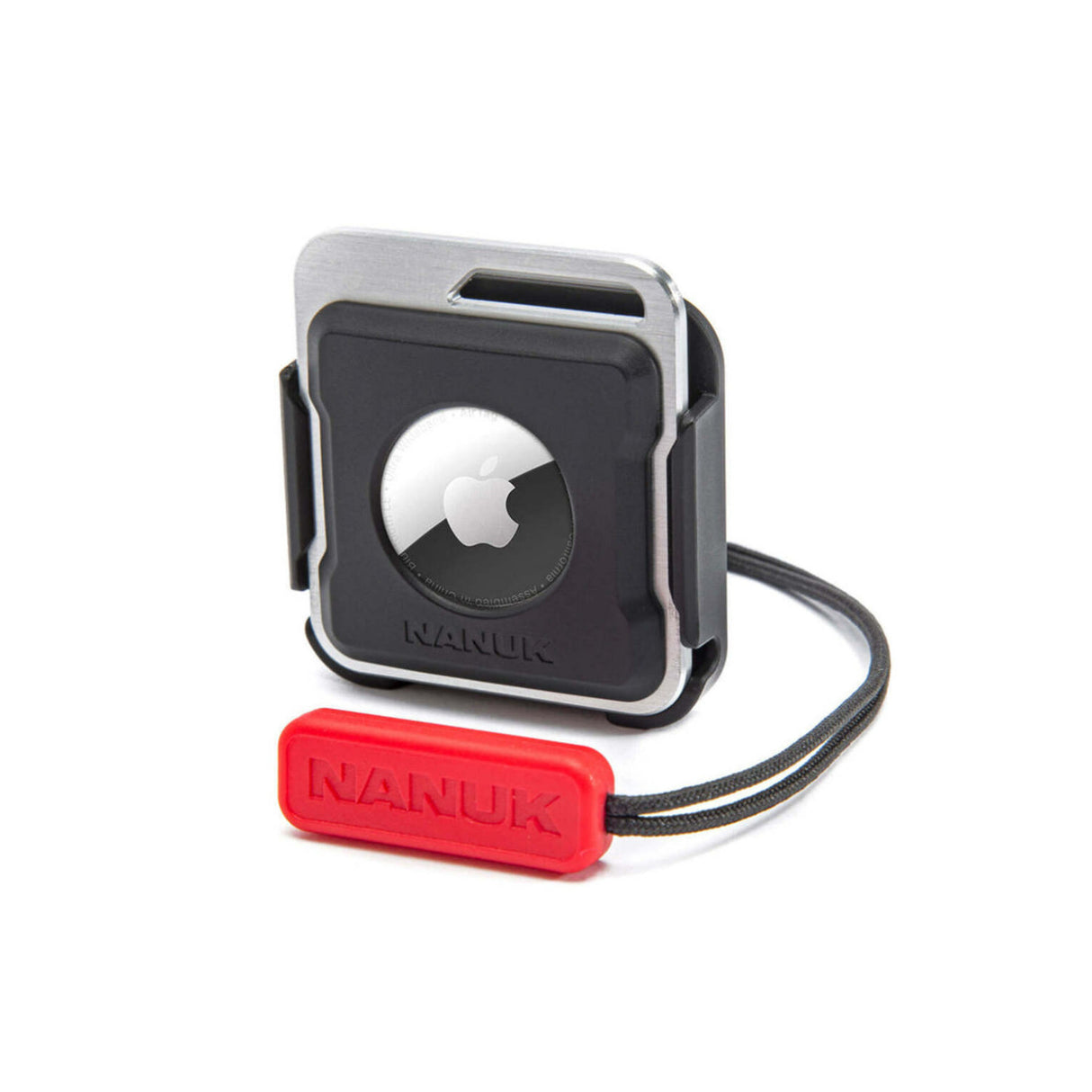 Nanuk 935 Waterproof HardCase with Lid Organizer, Padded Divider, Wheels (Black) with Airtag Holder