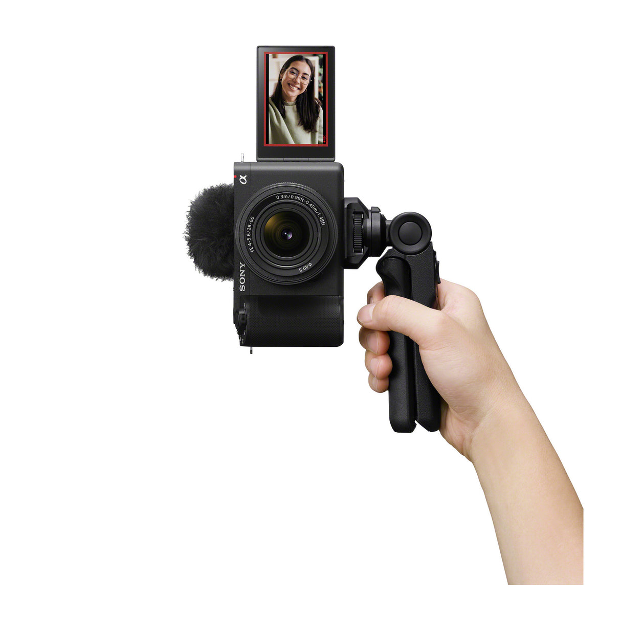 Sony Alpha ZV-E1 Full-frame Mirrorless Vlog Camera (ILCZV-E1/B, Black)