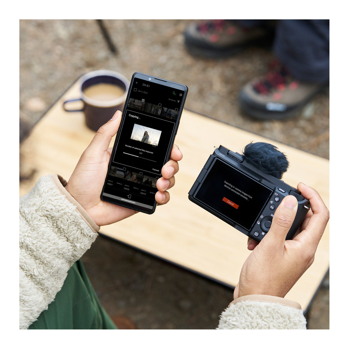 Sony Alpha ZV-E1 Full-frame Mirrorless Vlog Camera (ILCZV-E1/B, Black)