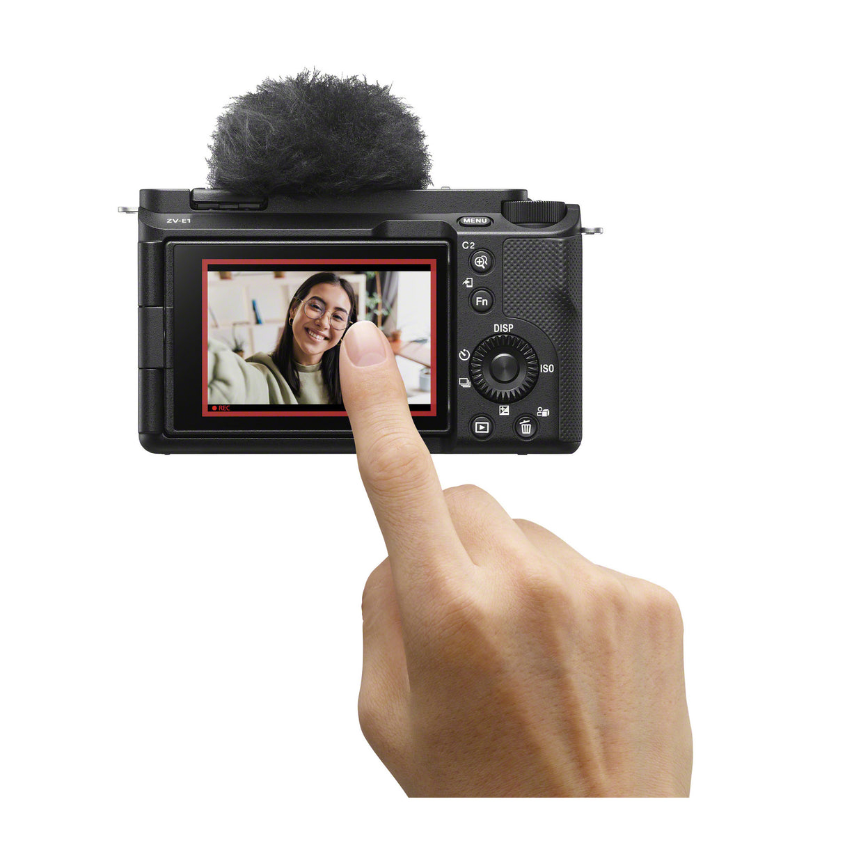 Sony Alpha ZV-E1 Full-frame Mirrorless Vlog Camera (ILCZV-E1/B, Black)