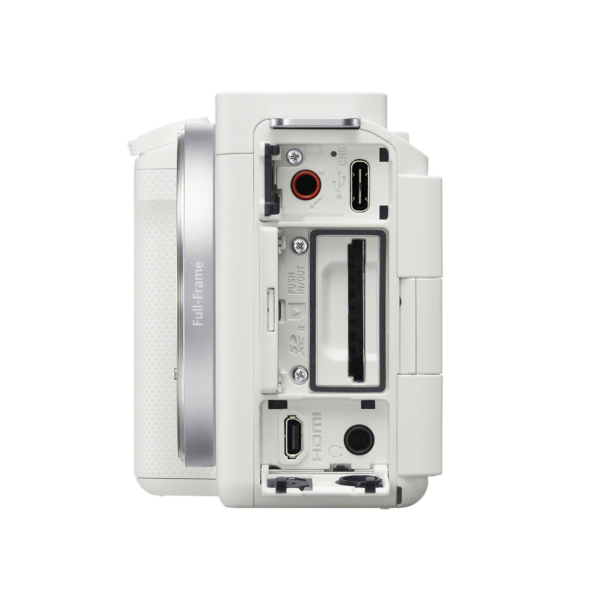 Sony Alpha ZV-E1 Full-frame Mirrorless Vlog Camera with FE 28-60mm F4-5.6 Lens (White)