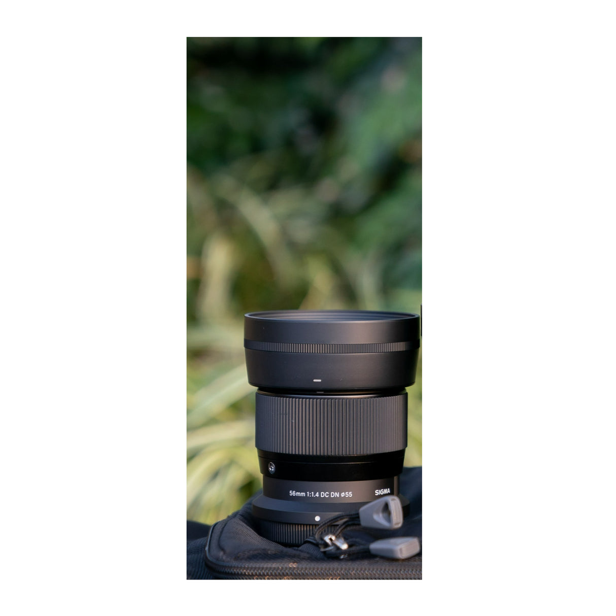 Sigma 56mm F1.4 DC DN Contemporary Lens for Nikon Z Mount Mirrorless Camera with LH582-01 Lens Hood