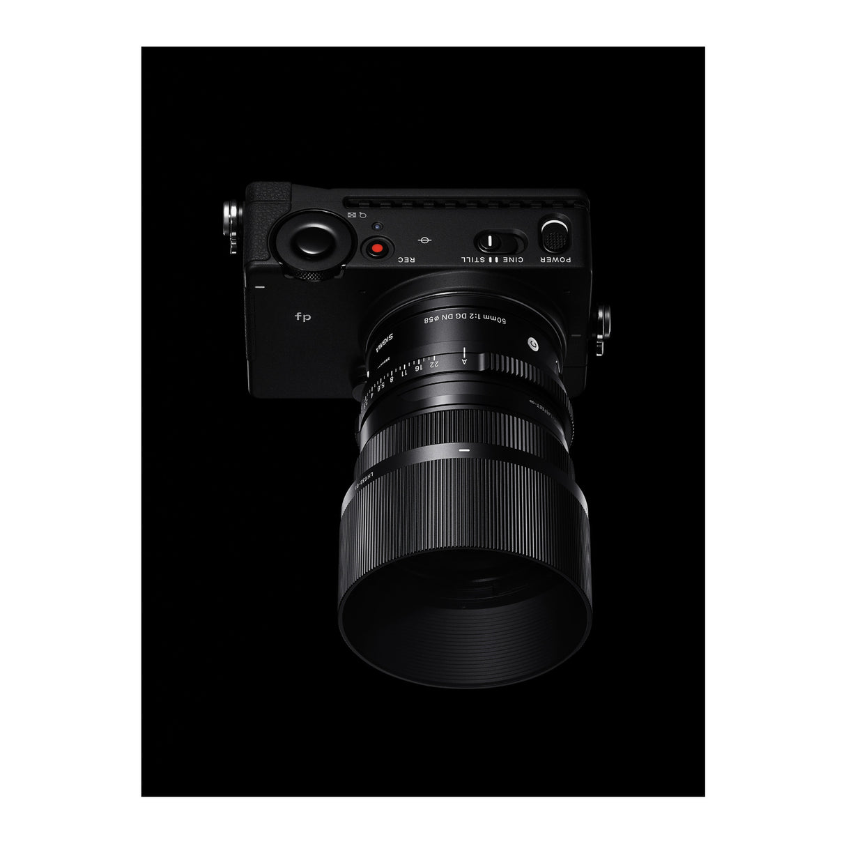 Sigma 50mm F2 DG DN Contemporary Series Standard Lens for L Mount with Lens Cap and Lens Hood