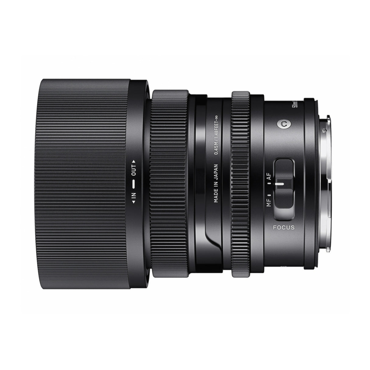 Sigma 50mm F2 DG DN Contemporary Series Standard Lens for L Mount with Lens Cap and Lens Hood