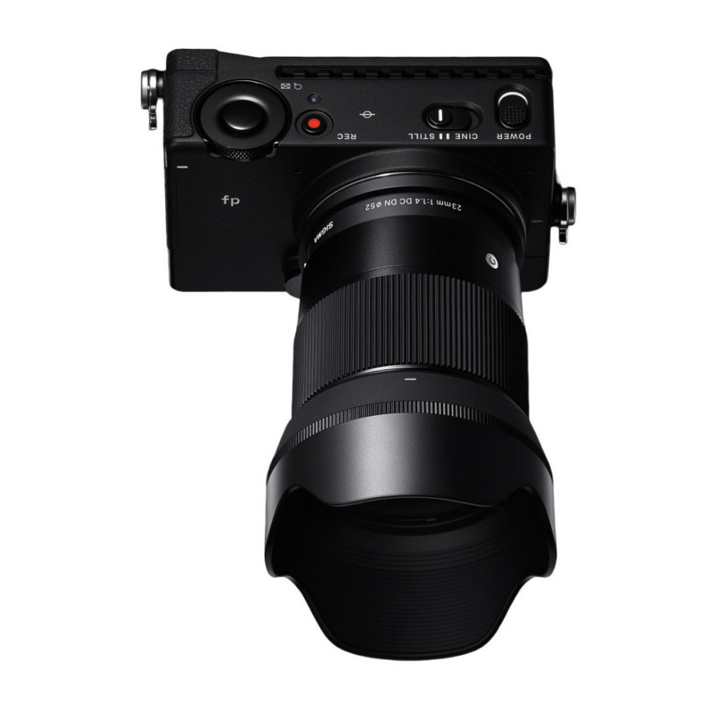 Sigma 23mm F1.4 DC DN Contemporary Series Large Aperture Lens for L Mount with Lens Hood
