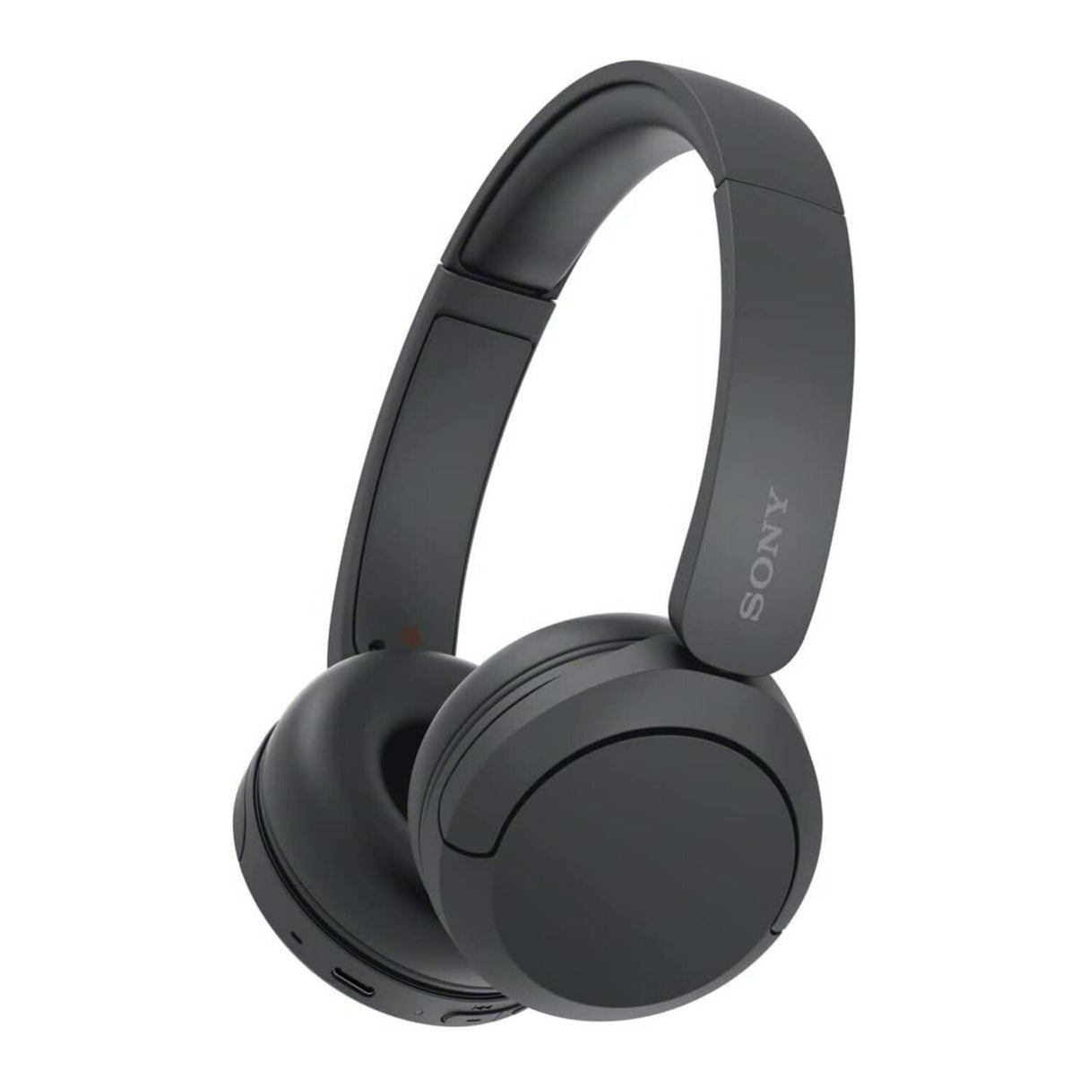 Sony WH-CH520 Compact Easy Carrying Wireless Bluetooth On-Ear Headphones (Black) with Earbuds