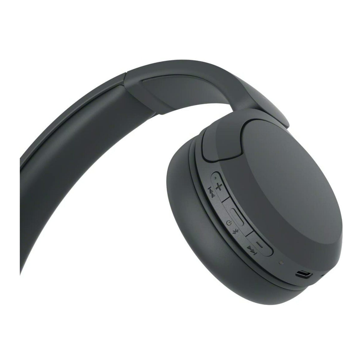 Sony WH-CH520 Compact Easy Carrying Wireless Bluetooth On-Ear Headphones (Black) with Earbuds